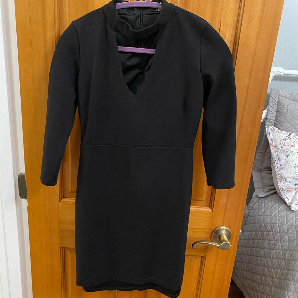 Lulus black cutout bodycon dress